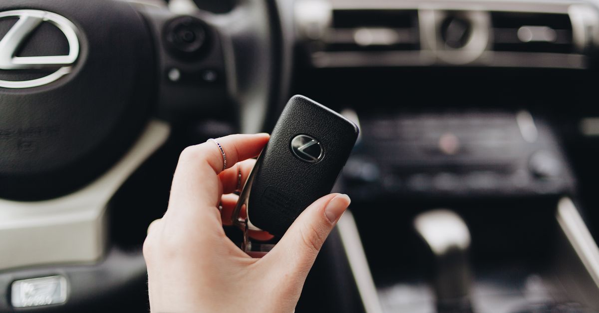 Toyota car key fob — Ventura Blvd Locksmith